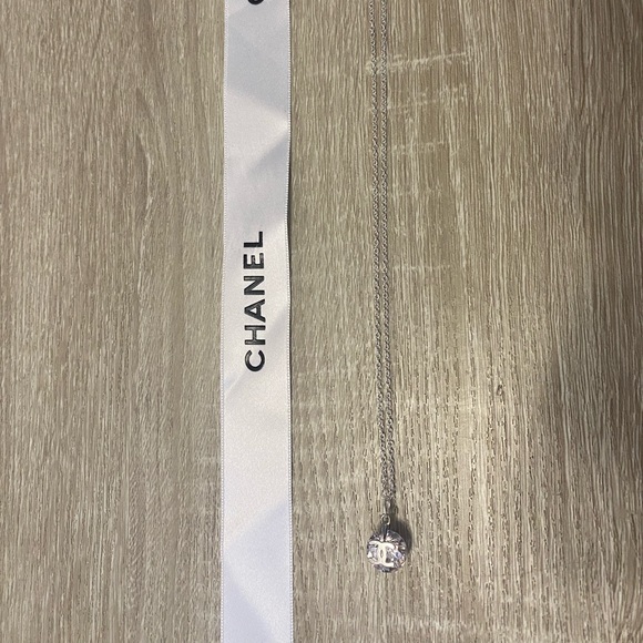 💎Delicate Authentic CHANEL Charm with 925 Silver Necklace💎 - Picture 7 of 16